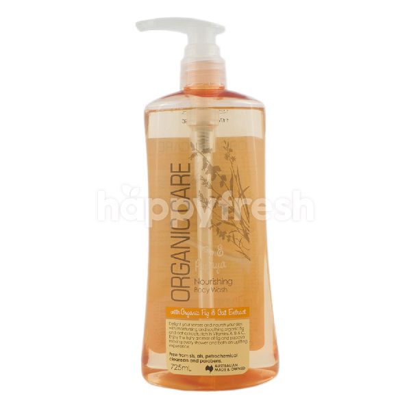 organic care baby body wash