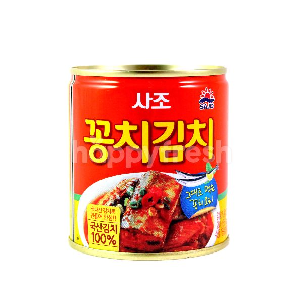 Beli Sajo Kimchi Canned Mackerel Pike dari K Market - HappyFresh