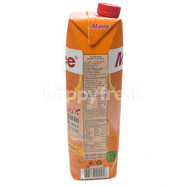 Buy Malee 100 Mandarin Orange Juice With Orange Pulp at Tesco HappyFresh