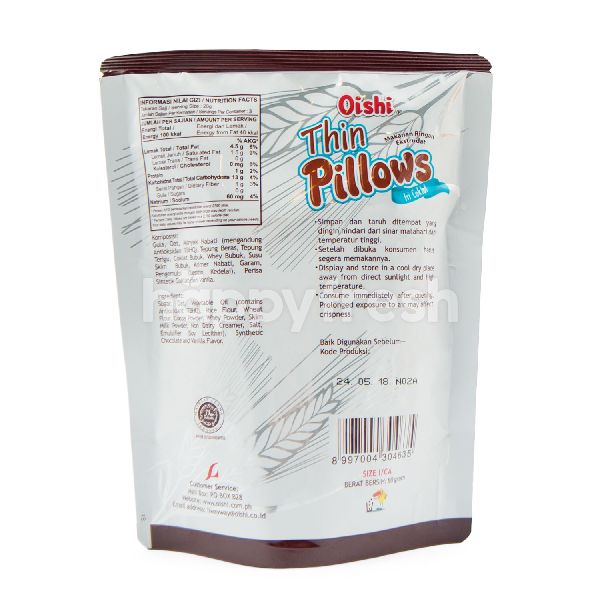 oishi thin pillows