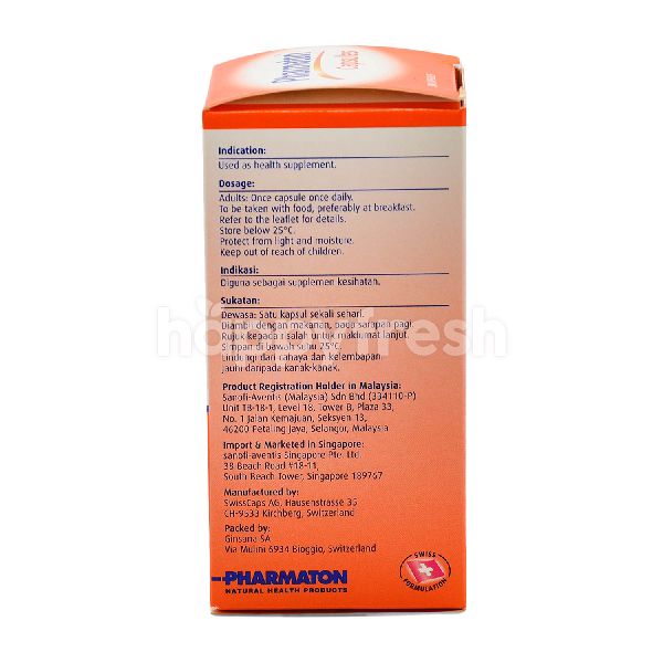 Pharmaton capsules with selenium