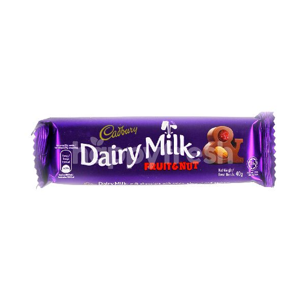Buy Cadbury Dairy Milk Fruit & Nut Chocolate at Tesco HappyFresh