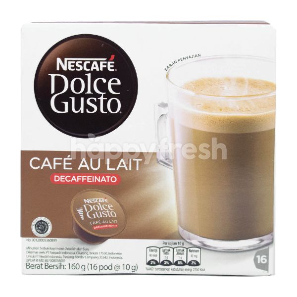 Dolce Gusto Cafe Au Lait Decaffeinato 
