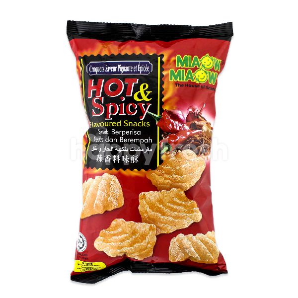 Beli MIAOW MIAOW Hot & Spicy Flavoured Snacks dari Lotus's - HappyFresh