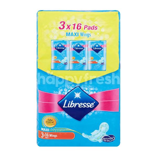 Beli LIBRESSE Maxi Wings Sanitary (3 x 