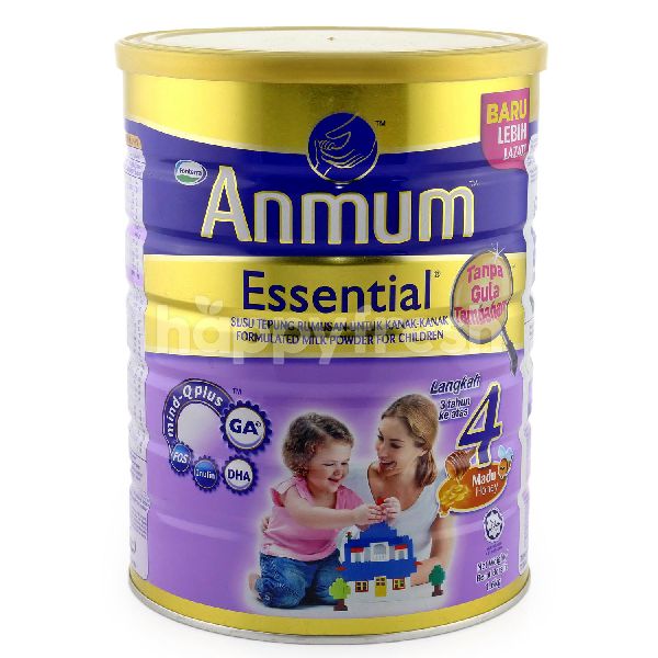 Anmum Essential Step 4 Plain Formulated Milk Powder For Children 3 Years And Above 1 5kg Tesco Groceries