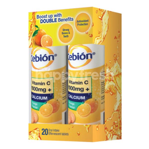 Beli Cebion Effervescent Vitamin C 1000mg Calcium 2 X 10 S Dari Watsons Happyfresh