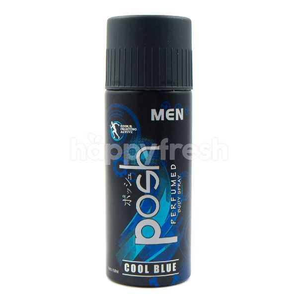 Jual Posh Men Body Spray Cool Blue di Lotte Mart HappyFresh