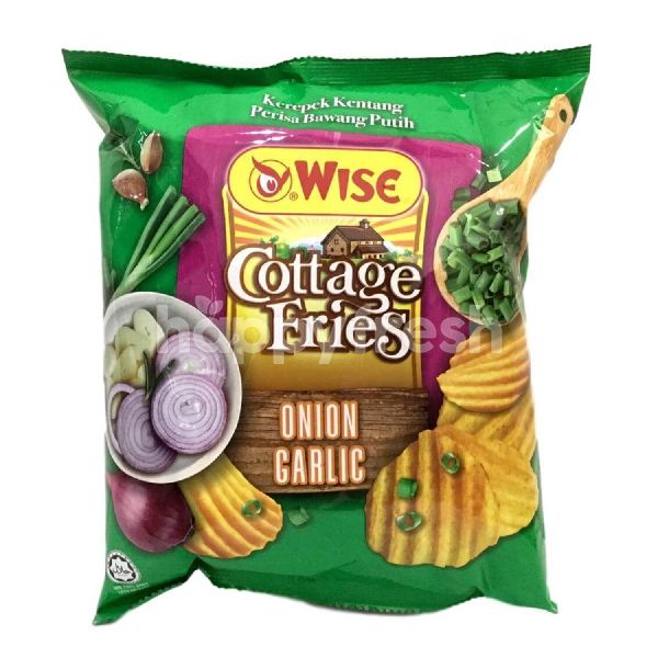 Beli Wise Cottage Fries Onion Garlic Flavour Potato Chips 65G dari AEON