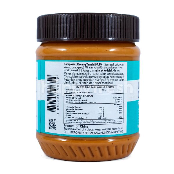 Jual Tong Garden Unsweetened Crunchy Peanut Butter di Lotte Mart