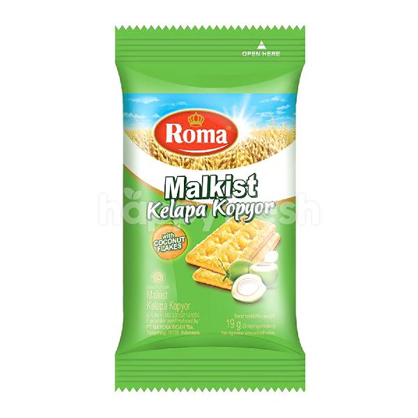 Beli Roma Malkist Kelapa Kopyor Biscuit (10 Sachets x 19g) dari Giant ...