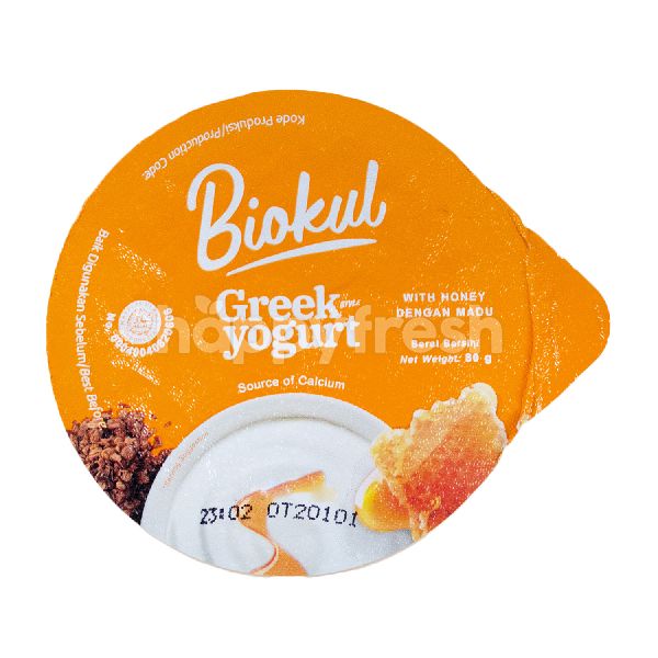 Jual BioKul Greek Honey Yogurt di Super Indo HappyFresh