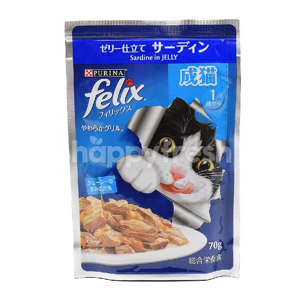 Beli Purina Felix Sardine Adult Cat Food dari Cold Storage - HappyFresh