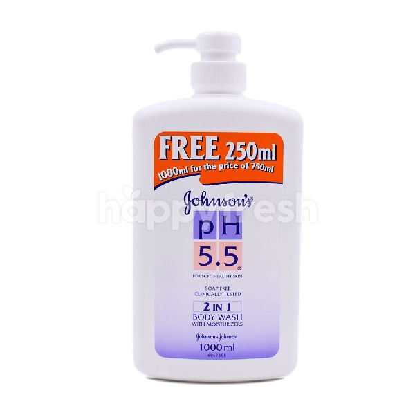 johnson and johnson menthol body wash