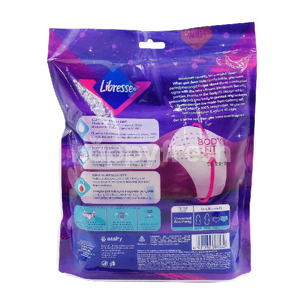 Beli Libresse Night Secure Disposable Panties Large Size (2 Panties) dari AEON HappyFresh
