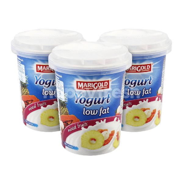 Beli MARIGOLD Yogurt Low Fat Mixed Fruits Triplepack dari de Market