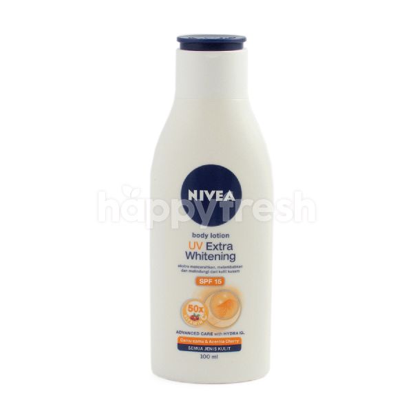 nivea body lotion uv extra whitening spf