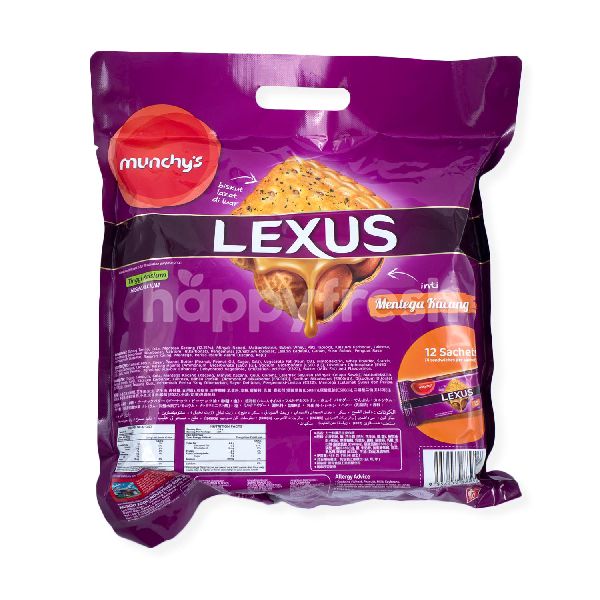 Beli Munchy s Lexus Peanut Butter Sandwich Calcium Cracker 12 Sachets 
