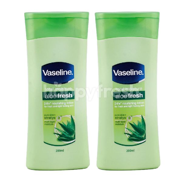 vaseline aloe fresh body lotion 200ml