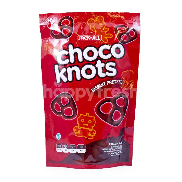 Jual Jack 'n Jill Choco Knots Pretzel Biscuit di Farmers Market