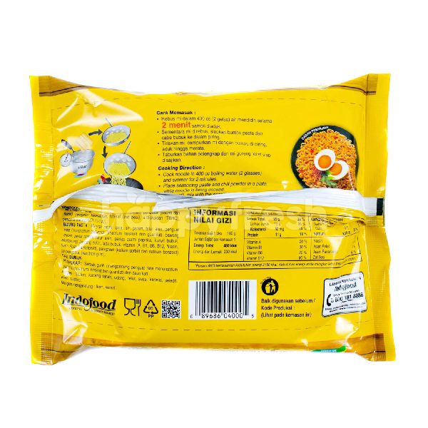 Jual Indomie Curly Fried Noodles Salted Egg Flavour Di Super Indo Happyfresh Bandung