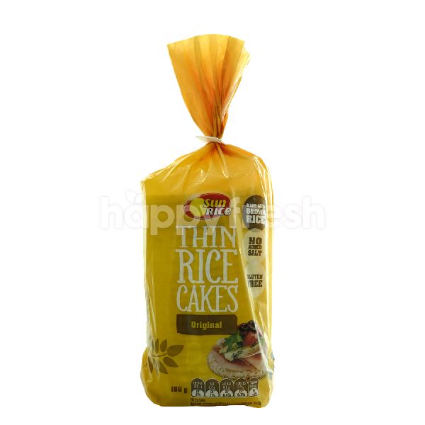 Beli SUNRICE Original Thin Rice Cakes dari Village Grocer HappyFresh