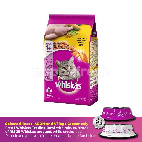 whiskas food bowl