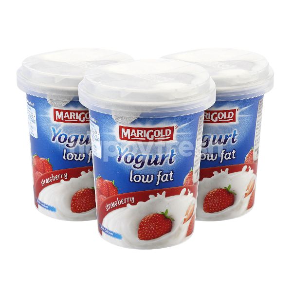 Beli MARIGOLD Yogurt Low Fat Strawberry Triplepack dari TMC Bangsar