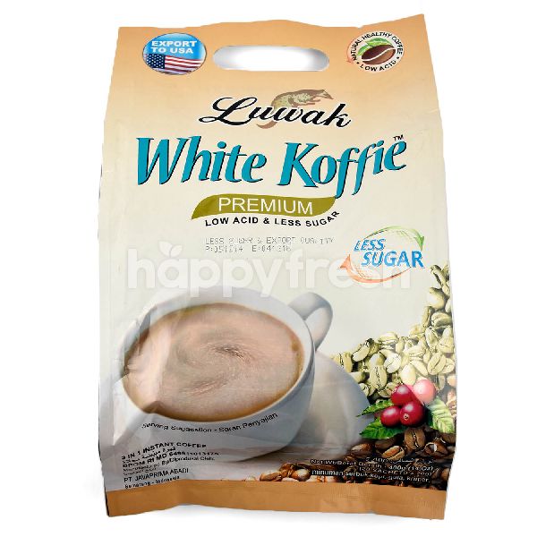Jual Luwak White Coffee Powder Premium Less Sugar di AEON HappyFresh