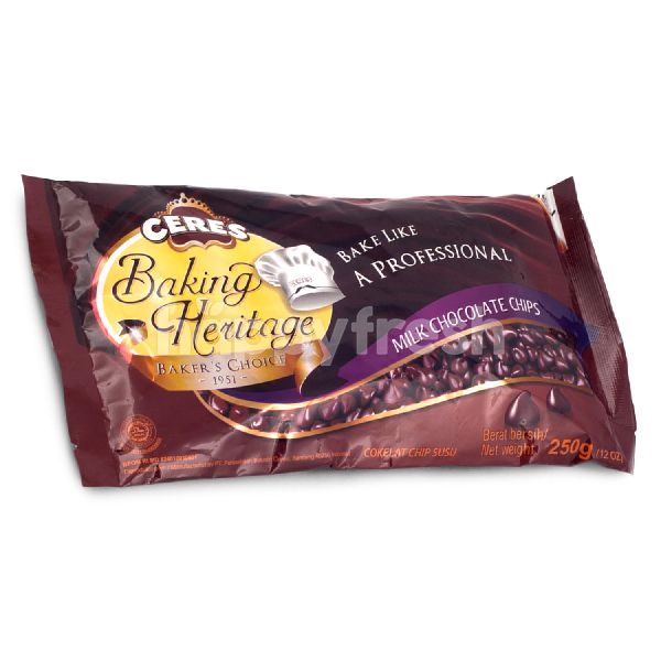 Product: Ceres Baking Heritage Milk Chocolate Chips - Image 1