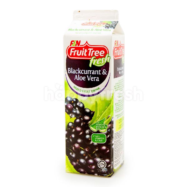 Beli F&N Fruit Tree Fresh Blackcurrant & Aloe Vera Mixed Fruit Drink