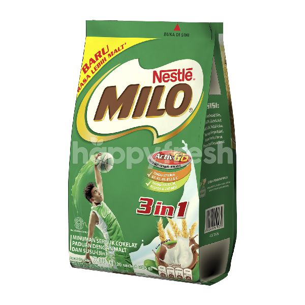 Product: Milo Activ-Go 3-in-1 Instant Milk Chocolate Mix with Dancow - Image 3