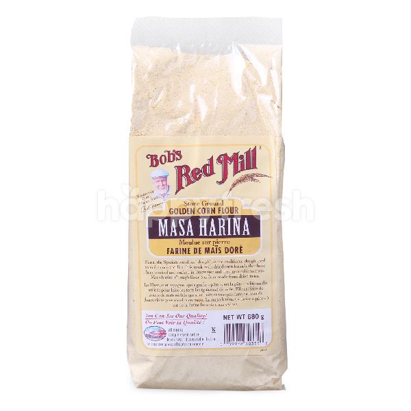 Beli Bob S Red Mill Stone Ground Golden Corn Flour Masa Harina Dari Village Grocer Happyfresh