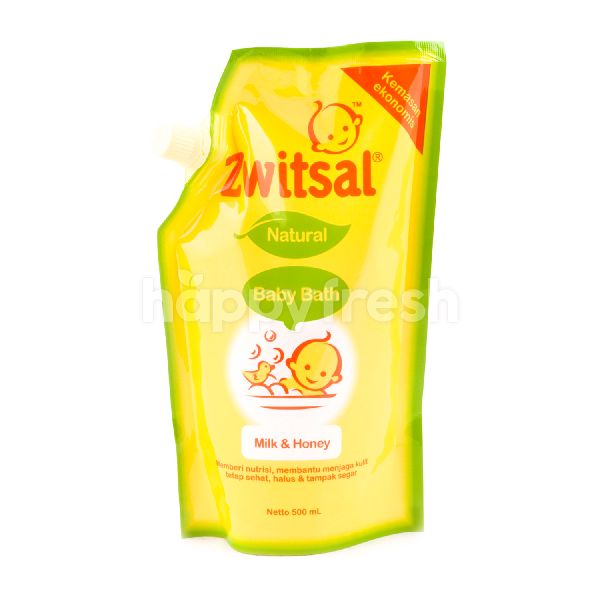 zwitsal baby bath milk & honey