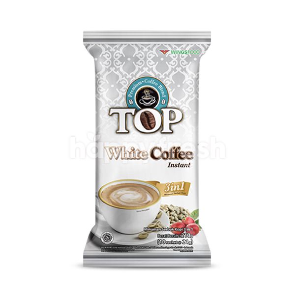 Product: TOP Coffee White Coffee Instant Mild Taste Premix Coffee (12 sachets) - Image 1