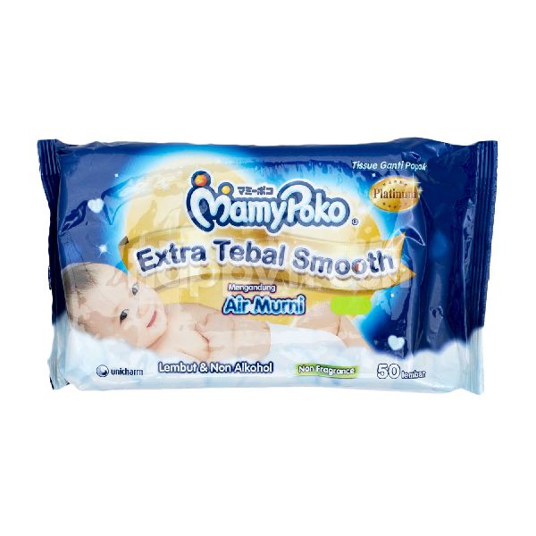 Jual MamyPoko Baby Wipes Non Alcohol, Non Perfume, Extra