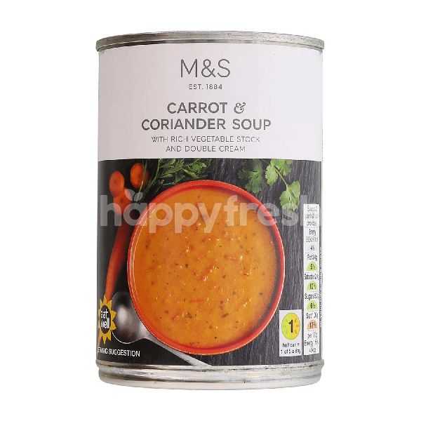 Beli Marks & Spencer Carrot & Coriander Soup 400g dari Marks & Spencer