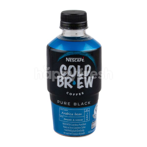 Nescafe Cold Brew Pure Black Coffee 220 Ml Happyfresh