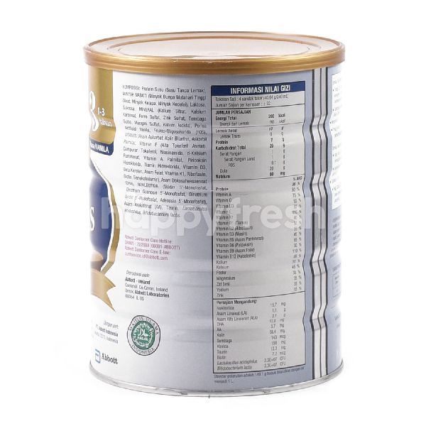 similac gain plus nutrition facts