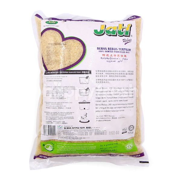Beli JATI 100% Sorted Parboiled Rice dari Lotus's - HappyFresh