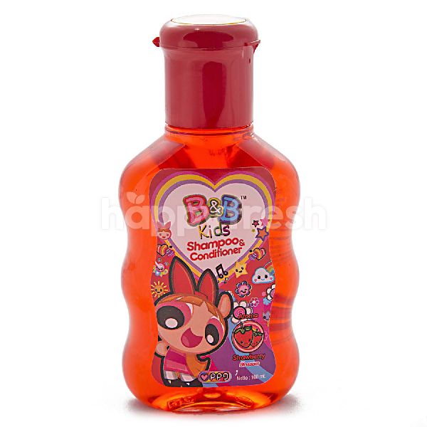 Jual B&B Kids Shampoo & Conditioner With Strawberry Blossom Fragrance ...