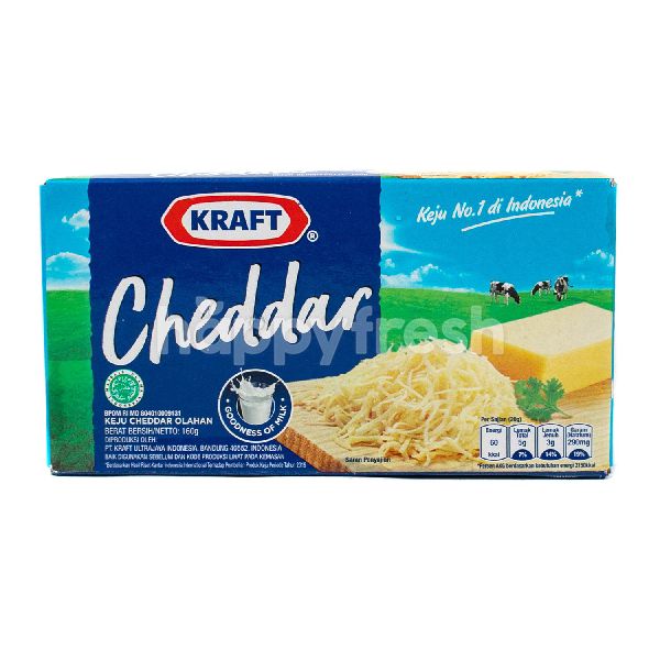 Product: Kraft Processed Cheddar Cheese - Image 1