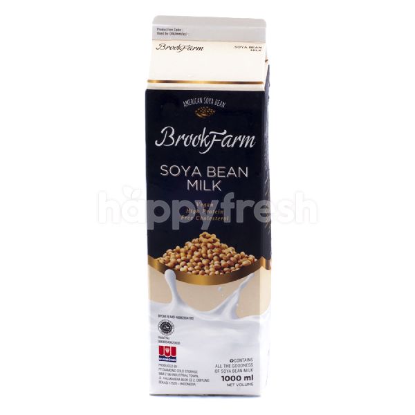 Jual BrookFarm Soya Bean Milk High Protein and Free Cholesterol di AEON HappyFresh