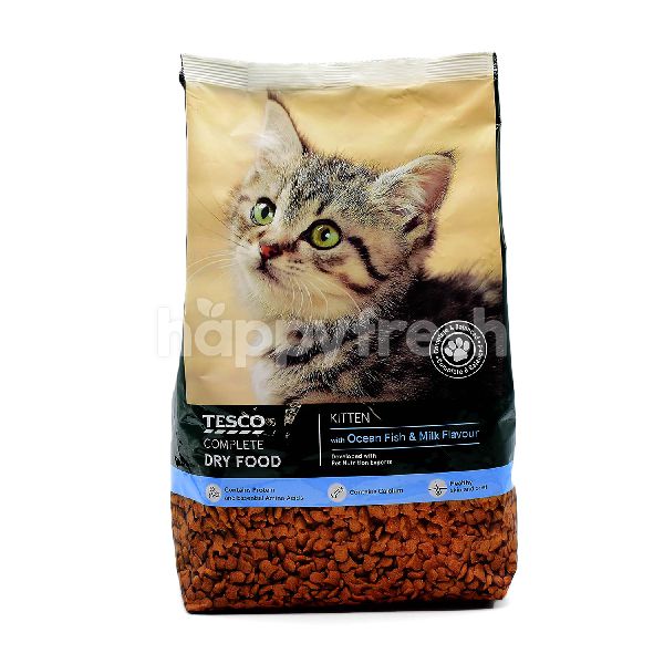 tesco complete dry kitten food