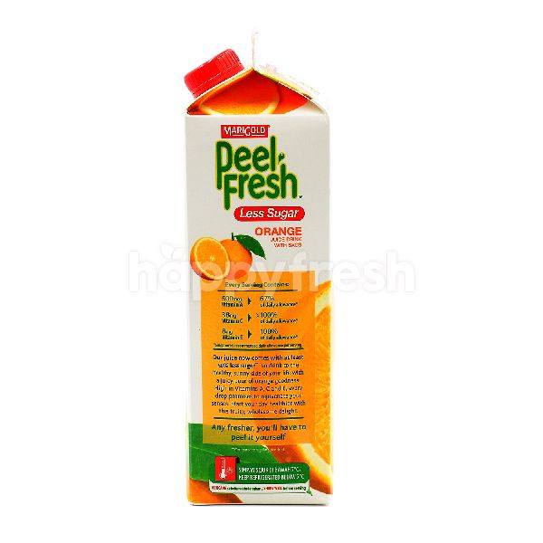 Beli MARIGOLD PEEL FRESH Orange Juice Drink With Sacs 1L (Less Sugar