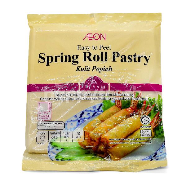 Kulit Popia In English  Kg Pastry Spring Roll Sheet 50 Sheets 500g