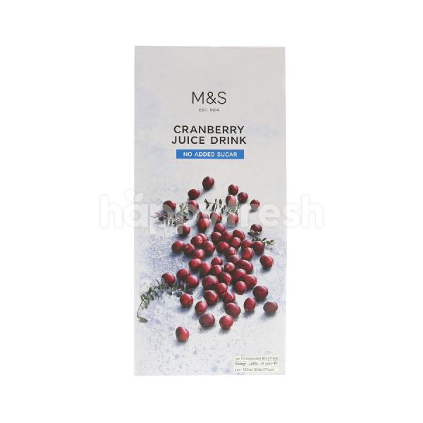 Beli Marks & Spencer Cranberry Juice Drink 1L dari Marks & Spencer HappyFresh
