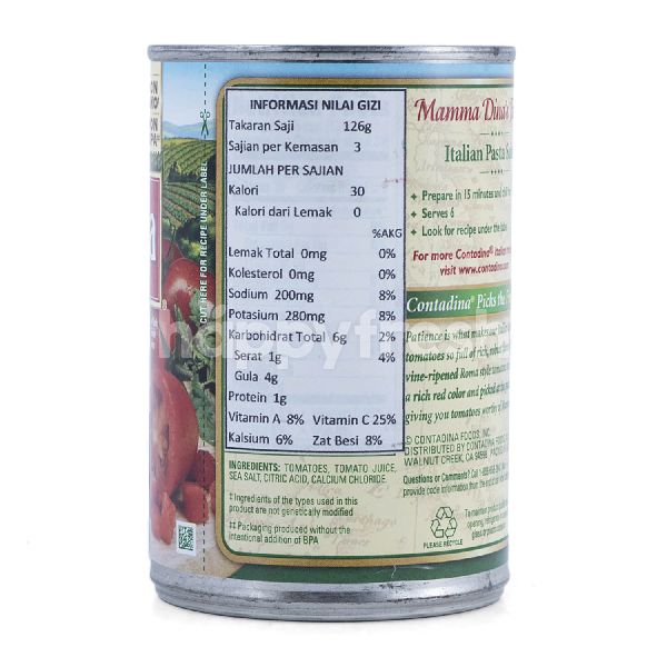 Product: CONTADINA Tomato Cut Diced Can - Image 2