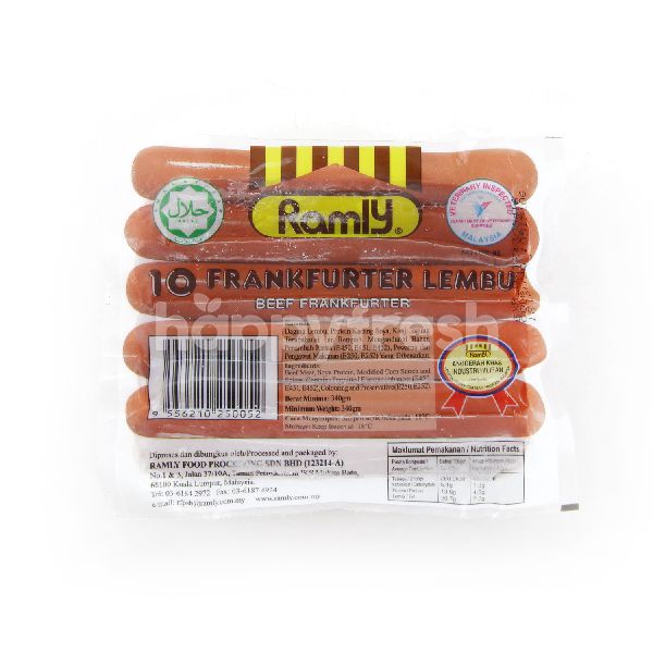 Beli Ramly Beef Frankfurter dari Village Grocer HappyFresh
