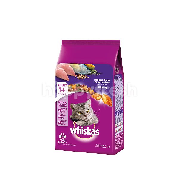 whiskas mackerel dry food